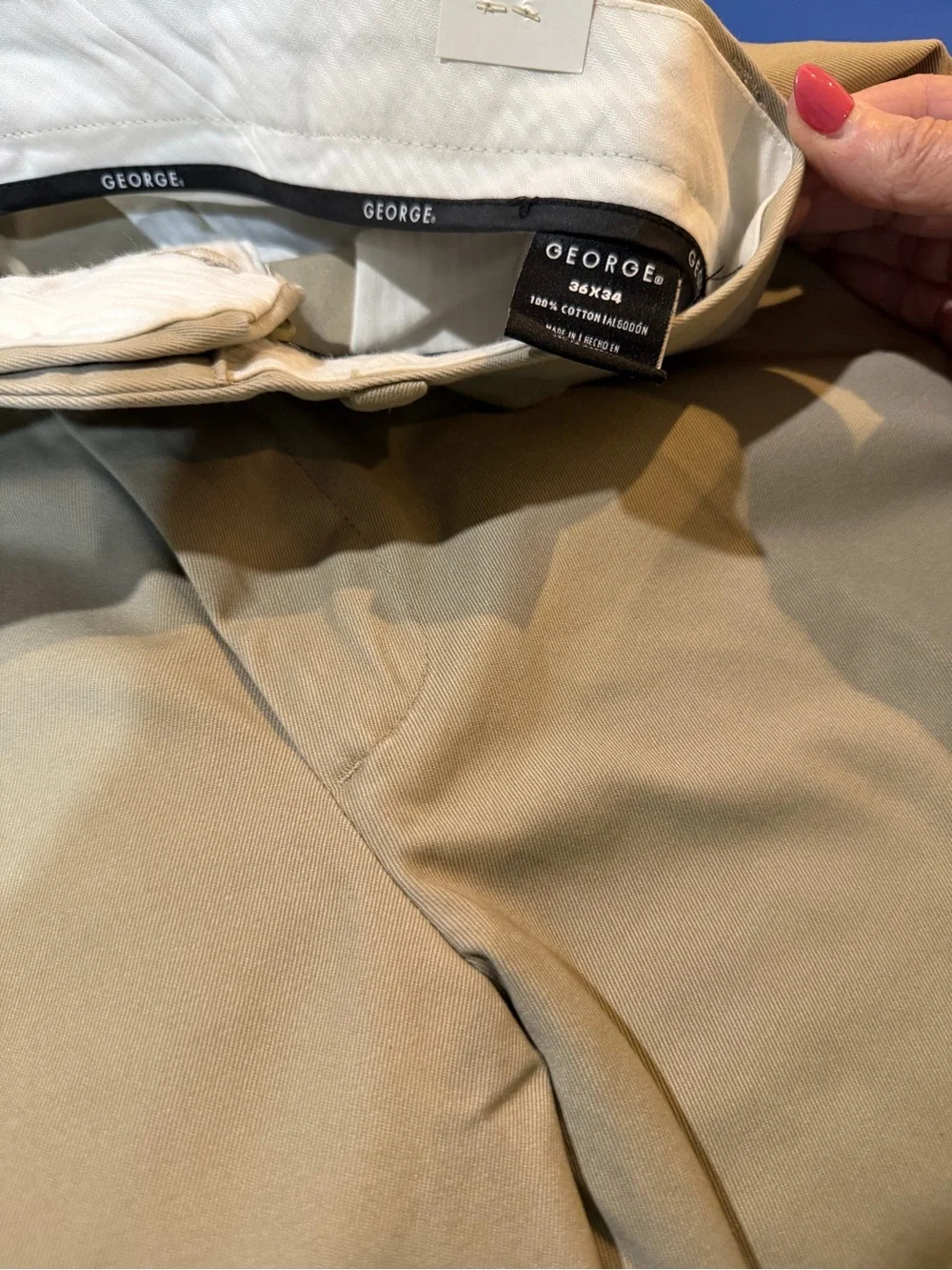 George Beige Dress Pants